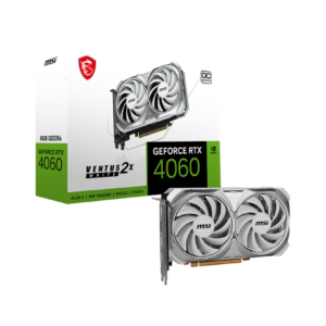 Tarjeta Gráfica MSI GeForce RTX™ 4060 VENTUS 2X WHITE 8G OC