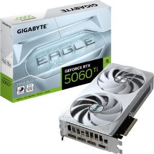 Gigabyte NVIDIA GeForce RTX 5060 Ti EAGLE OC ICE, 8GB 128-bit GDDR7, PCI Express x16 5.0